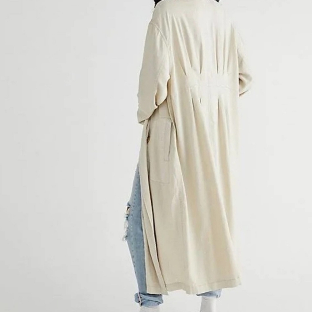 Free People | Sweet Melody Trench Coat - Picture 8 of 12